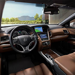 Advertising product retouching of Acura dashboard by Zeeto