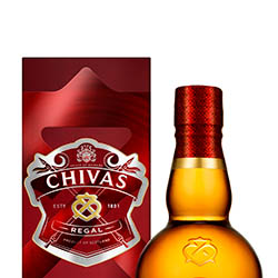 Advertising product retouching of Chivas Regal whisky bottle by Zeeto