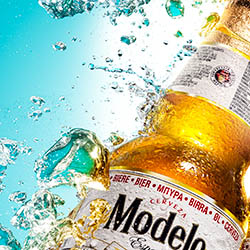 Advertising product retouching of Modelo Special by Zeeto