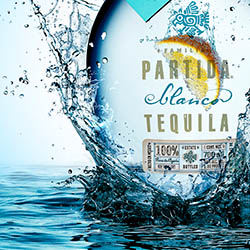 Creative product retouching of Partida Tequila by Zeeto