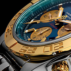 High-end product retouching of Breitling watch by Zeeto